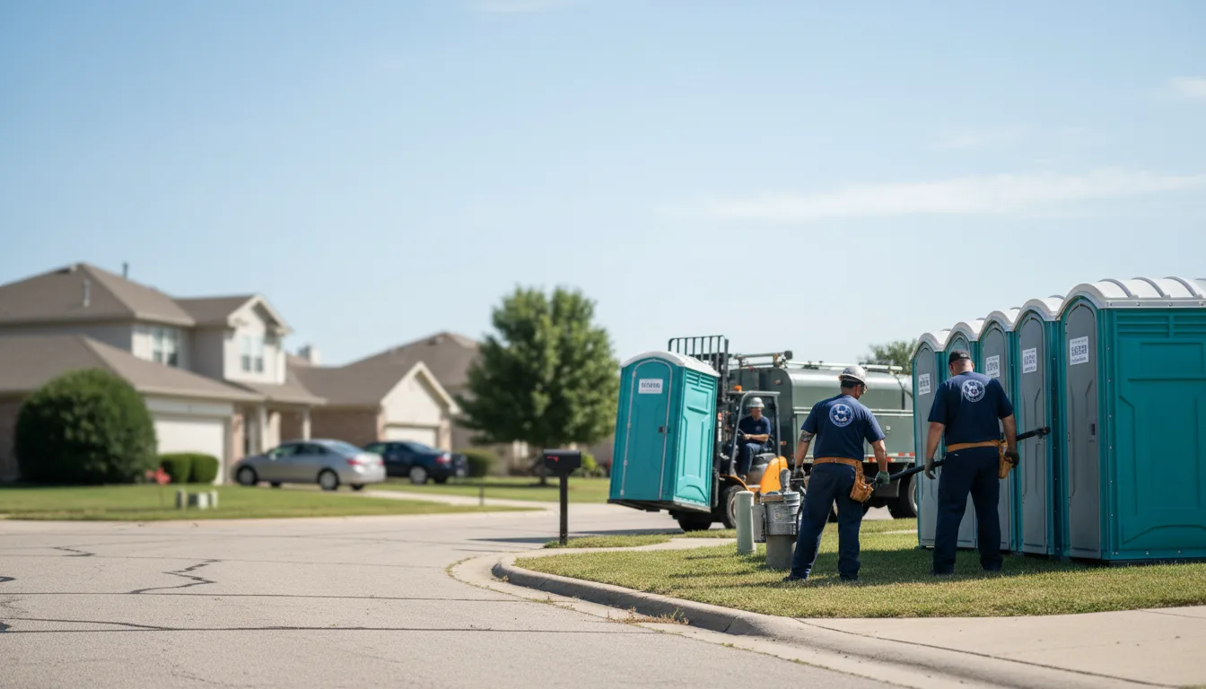 Porta Potty Rental in Tescott, KS near me